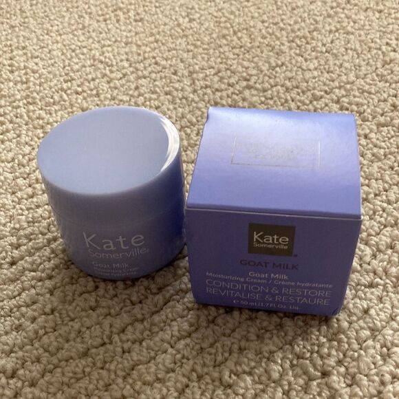 NEW Kate Somerville Goat Milk Moisturizing Cream Face Moisturizer 1.7 fl oz NIB - Picture 6 of 7